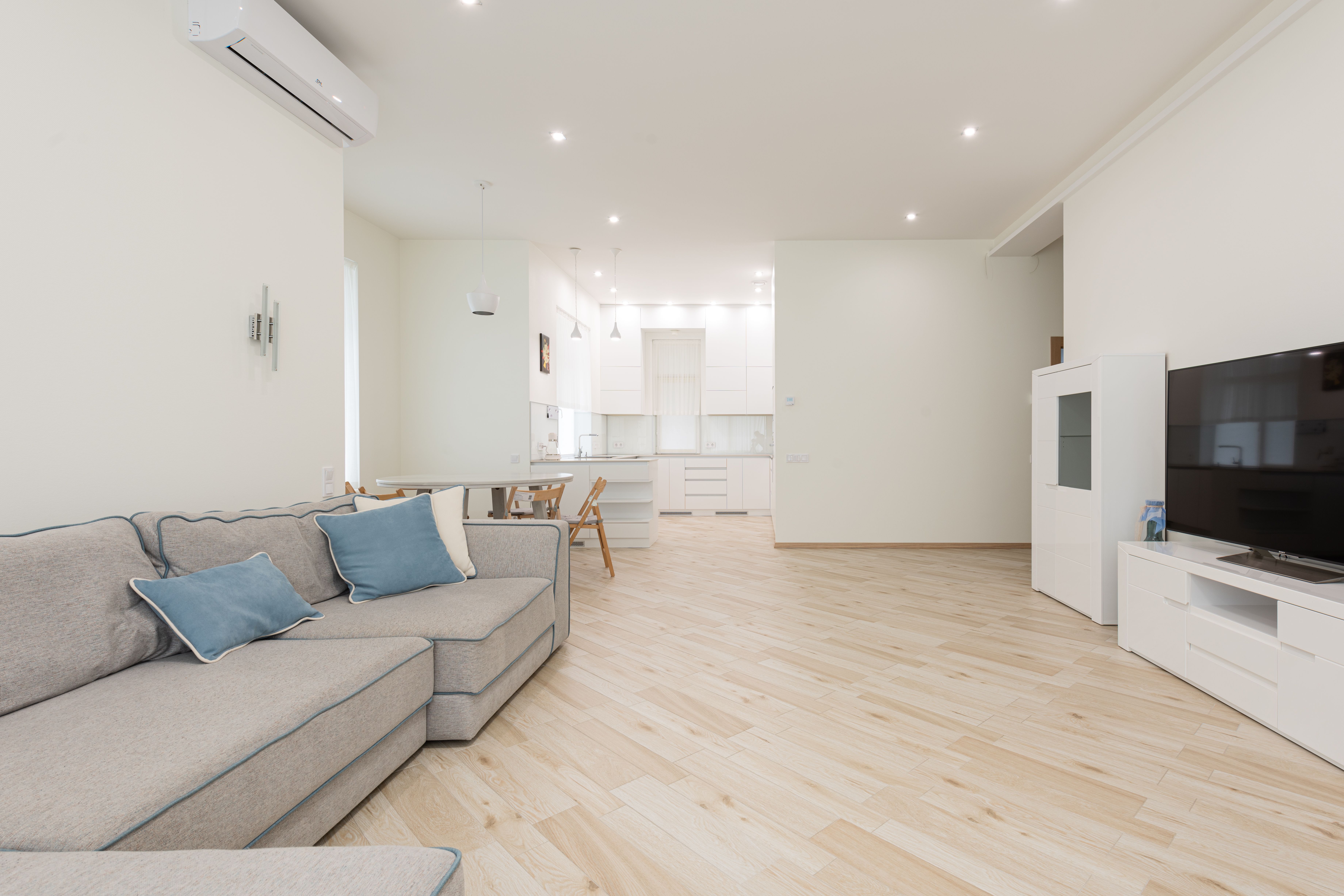Moderne woning met airco installatie door Koeltechniek Twente